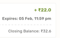 Bigbasket-Free Cash 22Rs credited in old account check yours