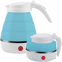 Portable Foldable Electric Kettle, For Hot Water/Tea/Coffee/Soup Kettle. Instant Tea & Coffee Maker for Travel, Home, Outdoor, Office desk (850-Watt) (Multi-colour)