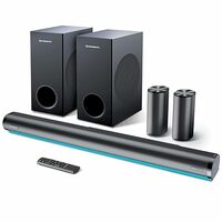 CrossBeats Blaze B2000 5.2 Dolby Home Theater Speaker 900W for TV