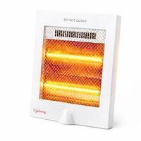 Lifelong Regalia 800 Watts Quartz Room Heater for Home with 2 Power settings (LLQH922, White)