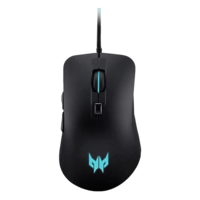 acer Predator Cestus 310 Wired Optical Mouse with 4 Preset Color Settings (4200 DPI, 10 Million Clicks, Black)