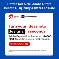 How to Get Airtel Adobe Offer? Benefits, Eligibility & Offer Last Date