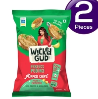 zepto : Wickedgud Chickpea Popped Chips - Perfect Pudina Combo 