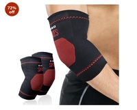 Kobo Elbow Support Compression Sleeve Brace For Pain Relief Tendonitis Arthritis Sports Badminton Tennis Elbow (Pack of 2) (Imported)


