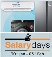 Amazon Salary days up to 55% off on appliances & Bank Offers