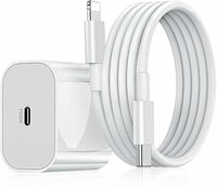 iPhone_20W USB-C Fast Charger Adapter with Cable for iPhone | Type-C Power Adapter Compatible with iPhones-15,16, 17 Series | Apple-Style Fast Charging Adapter (with Cable)