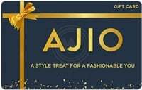 AJIO E-Gift Voucher @ 10% Off on Woohoo (₹3,000 & ₹5,000 Denominations)