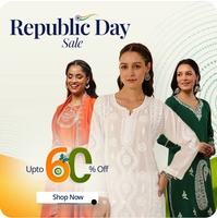 House of Chikankari Sale - Upto 60% Off on Premium Ethnic Wear (Men & Women)