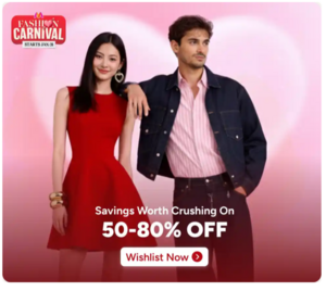 Myntra Fashion Carnival 50-80% off + 10% off on PNB, CANARA & HSBC Credit Cards (Sale Starts From 31st Jan)