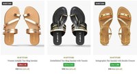 Ajio | 82% off on Women's Sandals from ₹99 | + Extra 10% AJIO Super Cash.