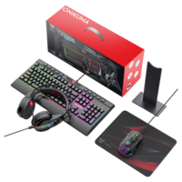 ONIKUMA GAMING KEYBOARD (WIRED) 5 IN1 COMBO TZ 5006 at 75% OFF Rs.2484 ( was @9999 )