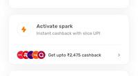 Slice Credit Card ₹2475 CB - Spark Offer Refreshed ~ All offers compiled