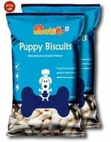 Nootie Milk Puppy Biscuits - Milk & Cheese Flavoured Treats for Puppies | Calcium-Rich, Highly Digestible & Nutritious | Suitable for All Breeds | 900g (Pack of 2)

