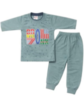 Bazaar : Baby Boy Printed Co-ord Set