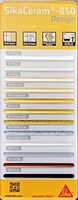 SIKA - Epoxy grout shade card SikaCeram 850 Design