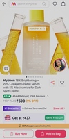 Hyphen serum at 437₹