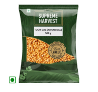 Supreme Harvest - Upto 86% Off on Toor Dal, Cashew, Raisins and more (location specific)