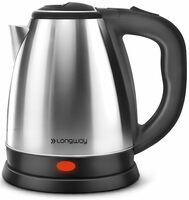 Longway Kestro 1.5 Ltr Electric Kettle (1500 W, Silver)