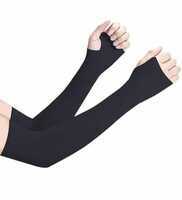 UV Protection Arm Sleeves for Men Women with Thumb, Nylon Sun Protection Sleeves for Running Bike Ridings -Digihaat 