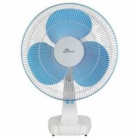 RR Signature Centaur 400 MM Table Fan For Home & Office|90 Degree Silent Oscillation | High Air Delivery |White-Blue