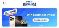 Paytm jackpot win Iphone, earbuds and other vouchers