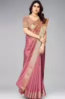 Sidhidata Women's Assam Silk Saree With Unstitched Blouse Piecee (Assam Silk)