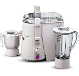 Sujata Powermatic Plus B07D8VBYB4 White Plastic Anti Drip 2 Jars Wet And Dry Grinder 900W - Juicer Mixer Grinder for Unisex 27950964