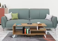 SpyderCraft Modern Wooden Coffee Table with Storage 