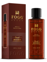FOGG Fresh Woody Premium Perfume Scent With Long Lasting Eau de Parfum – 120 ml (For Men)