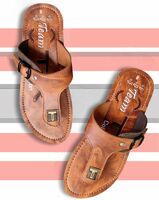  THE RAJA Men Brown Sandals 