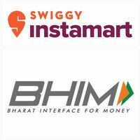 Swiggy Instamart * BHIM. Flat ₹20 Instant discount on MOV of ₹199 on specific items (May be User Specific)