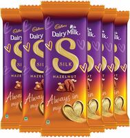 Cadbury Dairy Milk Silk Hazelnut Valentine's Gift Pack Chocolate Bars (54 g)
