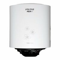 Voltas AquaM 5-Star 25L Water Heater 2000W, Warranty of 7 years on Tank, 3 Years on Heating Element, 2 Years on Product by Voltas|Free Installation| Free Connecting Pipe|Copper Element|8 Bar (White)