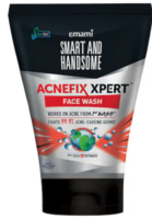 Emami Smart & Handsome Acne Fix Xpert Facewash ,cream,mask