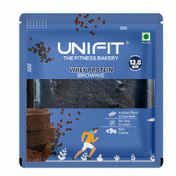 Zepto : Unifit Chocolate Brownie | Rich and Fudgy | High Protein and Fiber | Guilt-Free Indulgence