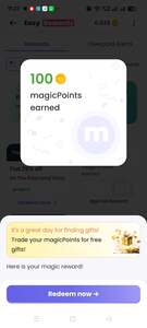 Get 100 magicpoint on playing red flag or green flag game in magicpin 