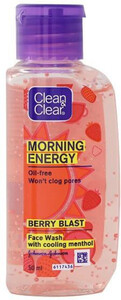 Clean & Clear Morning Energy Face wash - Berry Blast 50 ml 