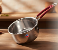 Instamart : Tosaa Stainless Steel Sauce Pan (1.2L, 14cm) 