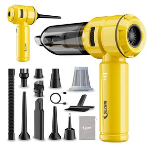 SEZNIK Vacuum Cleaner for Car Use | Home Use | 4 in 1 Cordless Car Vacuum Cleaner & Blower