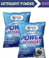 Igreja washing machine clothes Front & Top Load Blue Detergent Powder 10 kg (Fresh)