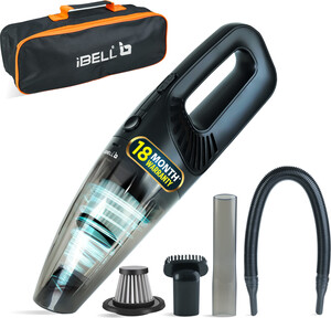 iBELL TURBOVAC800 Cordless Car Vacuum Cleaner, Rechargeable