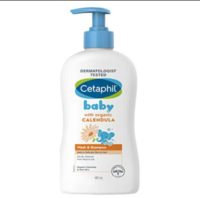 JioMart - Cetaphil Baby Organic Calendula Body Wash & Shampoo 400 ml(location specific)