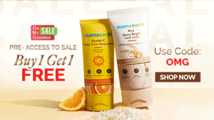 Mamaearth Oh My Goodness Sale: Buy 1 Get 1 Free 