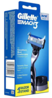 Gillette Mach3 Razor + Stand 1N