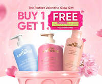 Mcaffeine Valentine Sale : Buy 1 Get 1 Free + Upto 6 Freebies + 5% Off on Prepaid Orders 