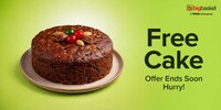 Bigbasket Loot Again : Get Free Cake Worth ₹100