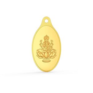 Joyalukkas 24K (999) Purity Gold Coin Pendant 