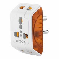 Gizga essentials 3 Pin Multi Plug Socket at ₹129 on Amazon