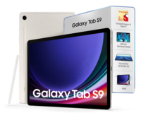 Samsung Galaxy Tab S9, S Pen in-Box, 27.81 cm (11 inch) Dynamic AMOLED 2X Display, RAM 12 GB, ROM 256 GB Expandable, Wi-Fi + 5G Tablet, Beige
