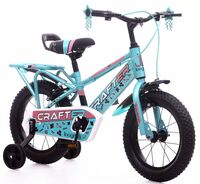 longrun Crafter Cycle for Kids 14 Inch | Quick 4-Step Plug & Play Children Bicycle | Kids Cycle for 2-5 Years Boy and Girls | Reliable 14T Kid Bike